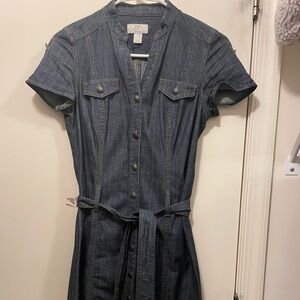Loft Jean dress